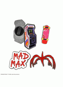 Комплект от 4 значки, сезон 2 - Странни неща/Stranger Things